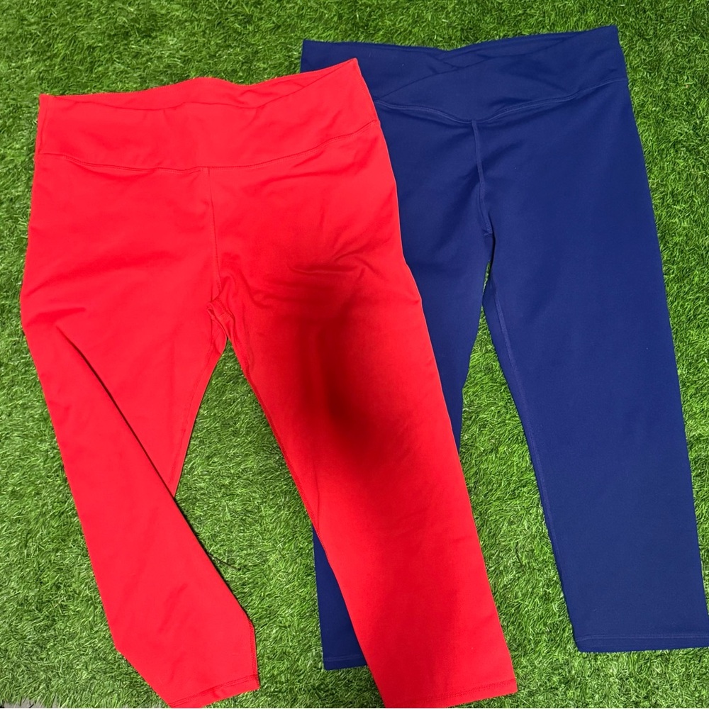 Kids Red and Blue Leggings